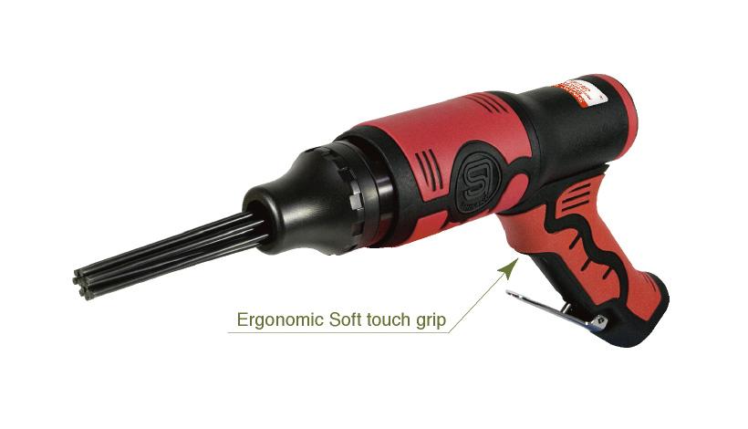 Milwaukee cordless needle discount scaler